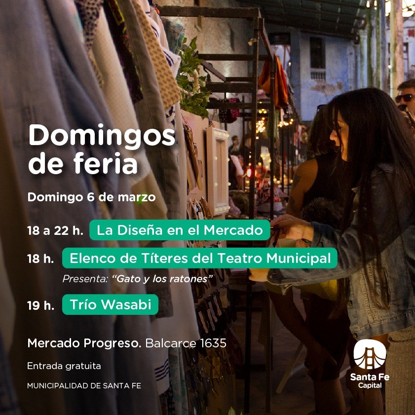 6/03 - Domingo en La Diseña en el Mercado Progreso