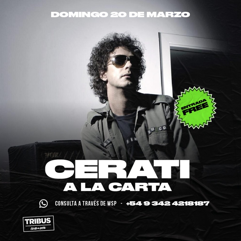 20/03 - Cerati a la carta en Tribus