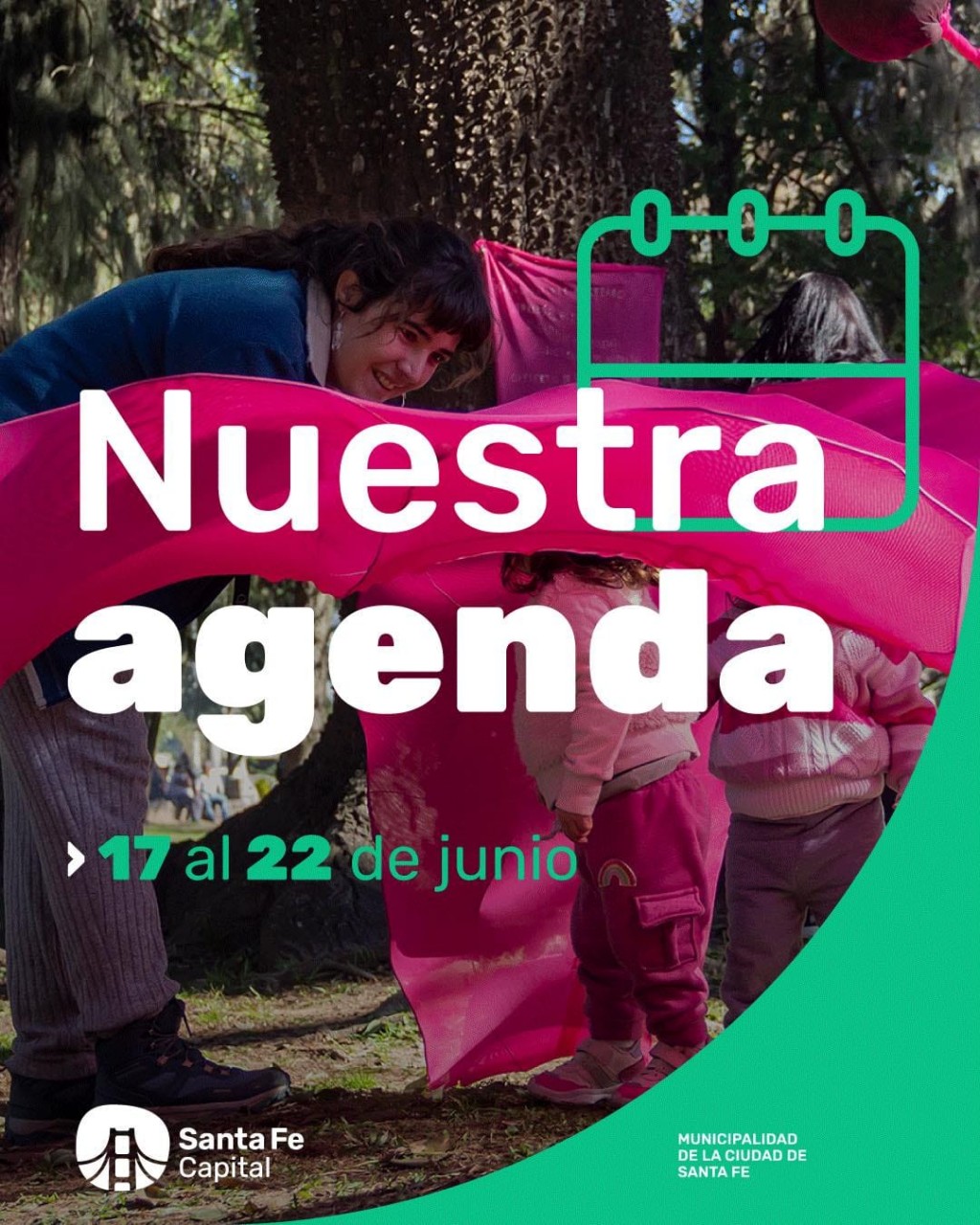 Agenda Cultural de la Secretaria de Cultura de la Municipalidad de Santa Fe