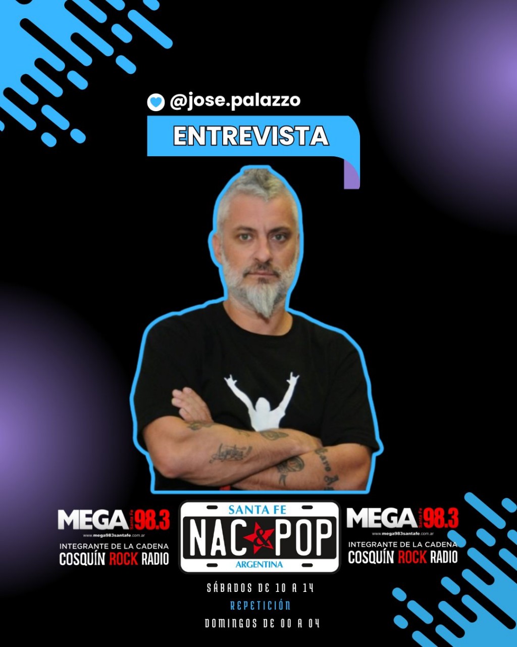 JOS&Eacute; PALAZZO charl&oacute; con NAC & POP