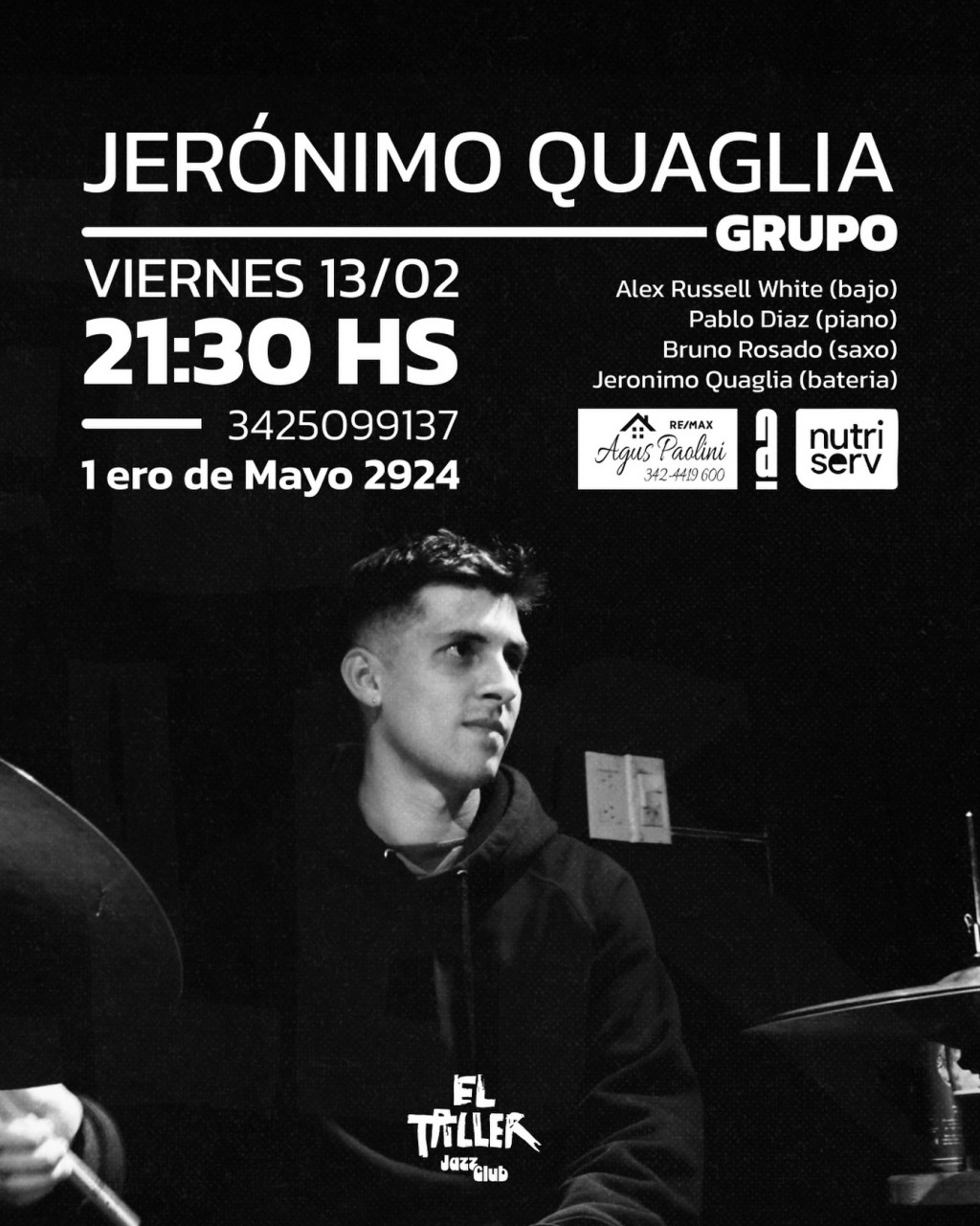 13/2 -  ?&ldquo;?JER&Oacute;NIMO QUAGLIA GRUPO?&ldquo;?