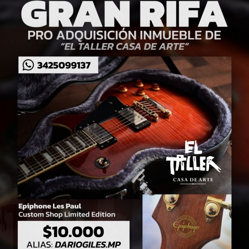 GRAN RIFA por una GUITARRA LES PAUL