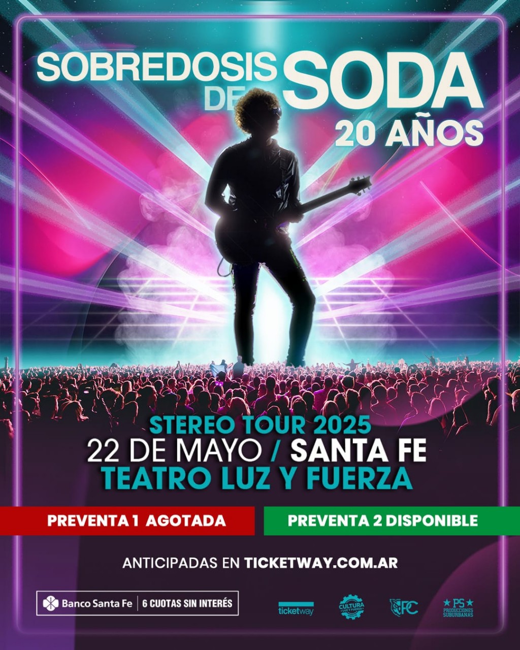 22/5 - Sobredosis de Soda en Santa Fe