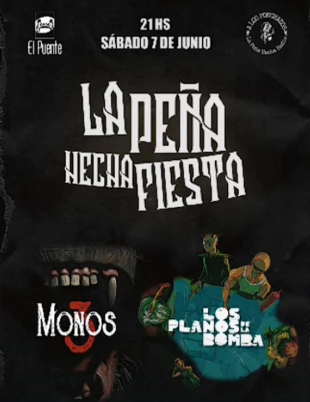 7/6 - La Peña Hecha Fiesta en El Puente