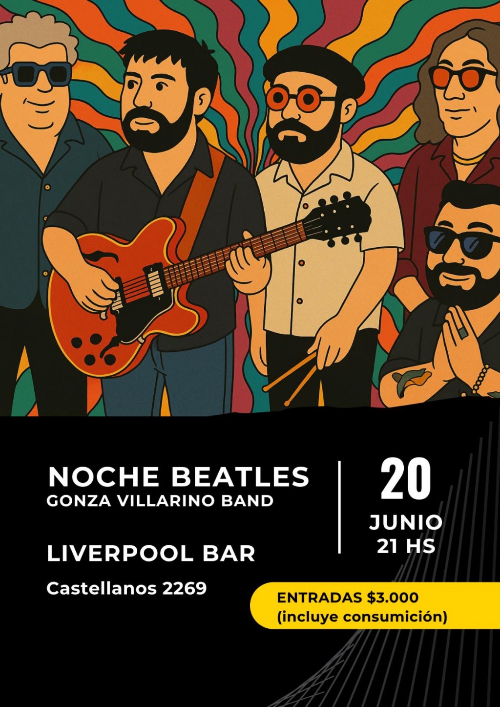 20/6 - Show Beatle en Liverpool