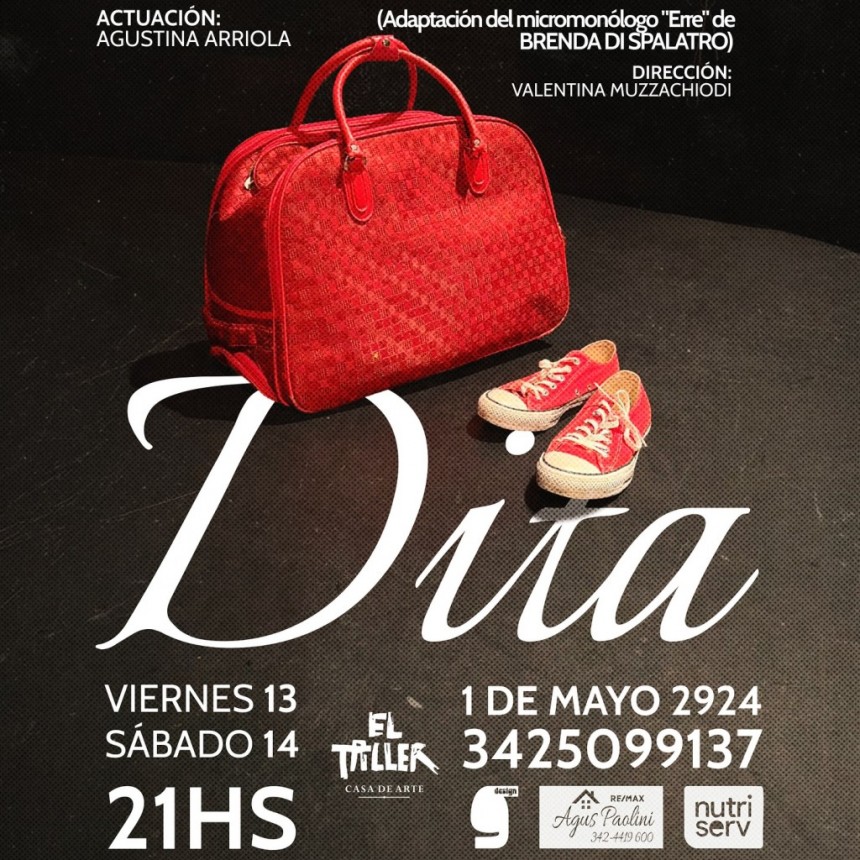 13 y 14/6 - 🎭TEATRO🎭 �&rsquo;&rdquo;DITA&rdquo;�&rsquo;  (Adaptaci&oacute;n del micromon&oacute;logo &ldquo;Erre&rdquo; de Brenda Di Spalatro)