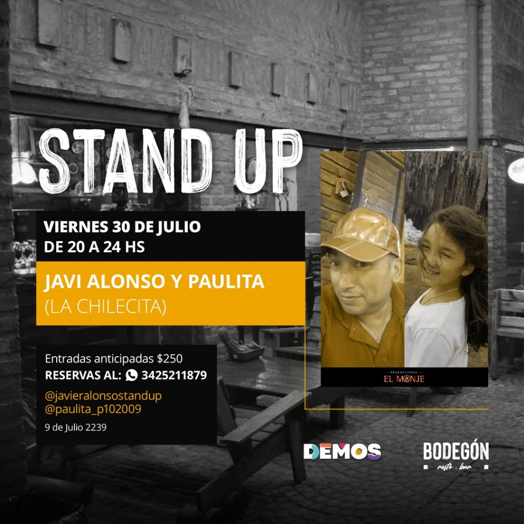 30/7 - Noche de Stand Up