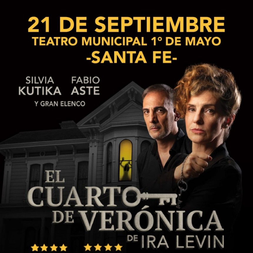 21/9 - El cuarto de Ver&oacute;nica en el Teatro Municipal