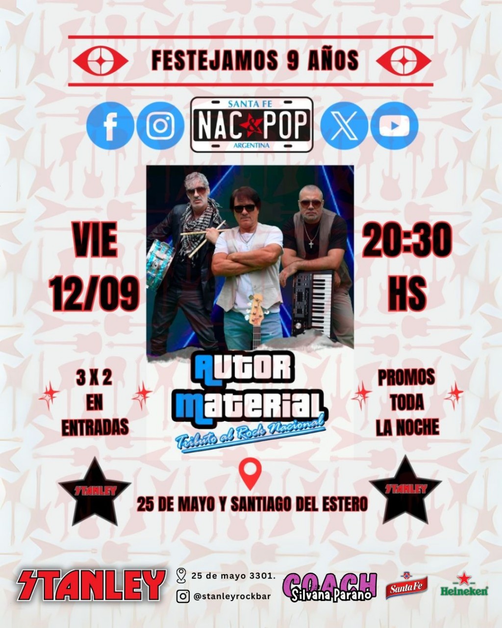 NAC & POP festeja su cumple en Stanley Bar!!!!!!!!!!!!!