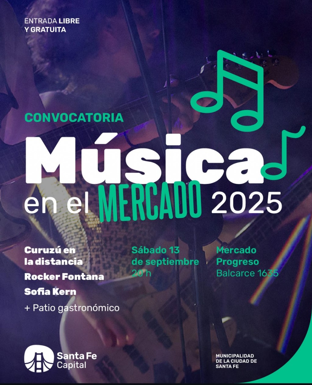 13/9 - Música en el Mercado