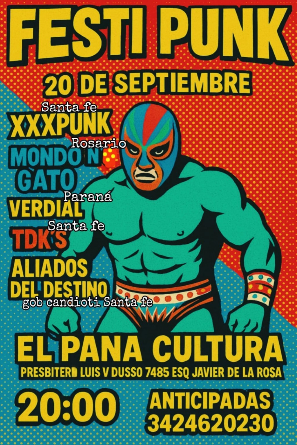 FESTI PUNK en El Pana Cultura