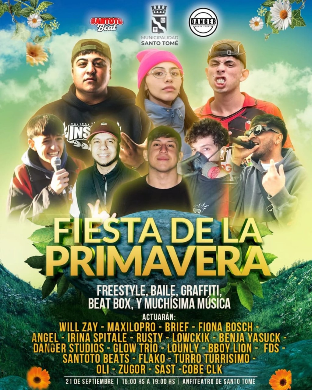 SANTO TOMÉ LE DA LA BIENVENIDA A LA PRIMAVERA