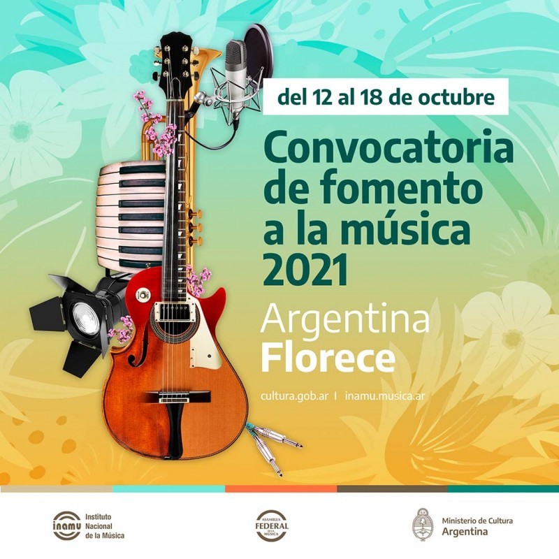 Convocatoria de Fomento a la Música 2021 