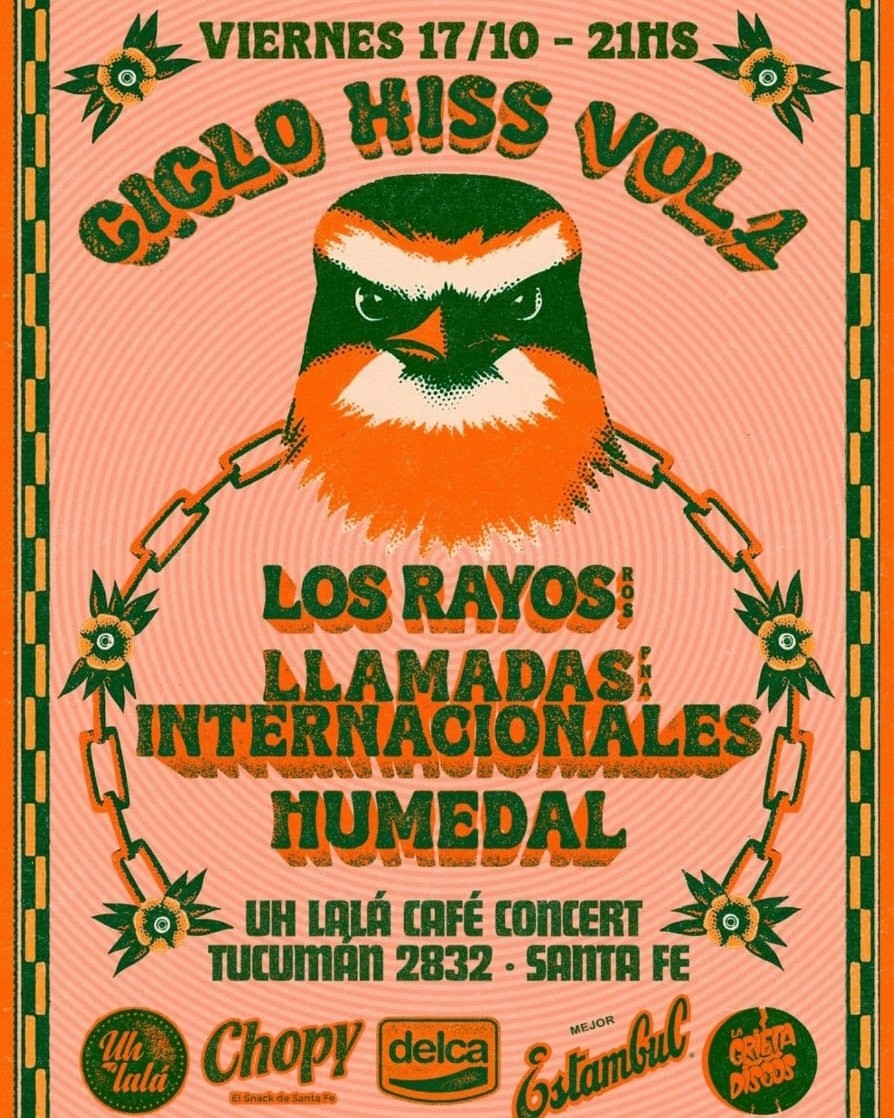 17/10 - Primera edición del Ciclo Hiss en Uh lalá