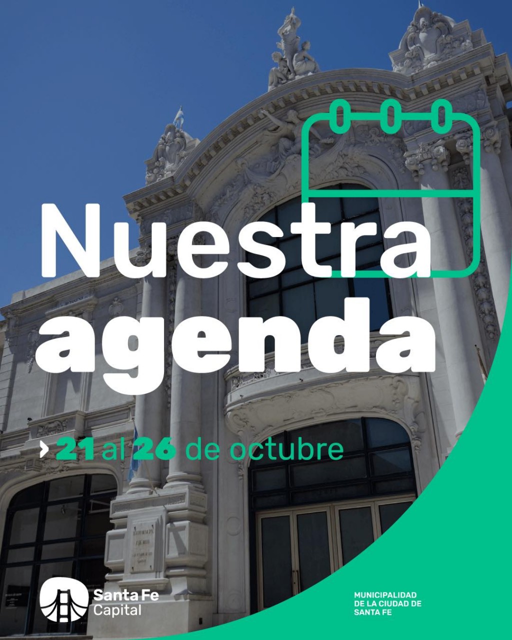 Agenda de la Secretaria de Cultura de la Ciudad de Santa Fe