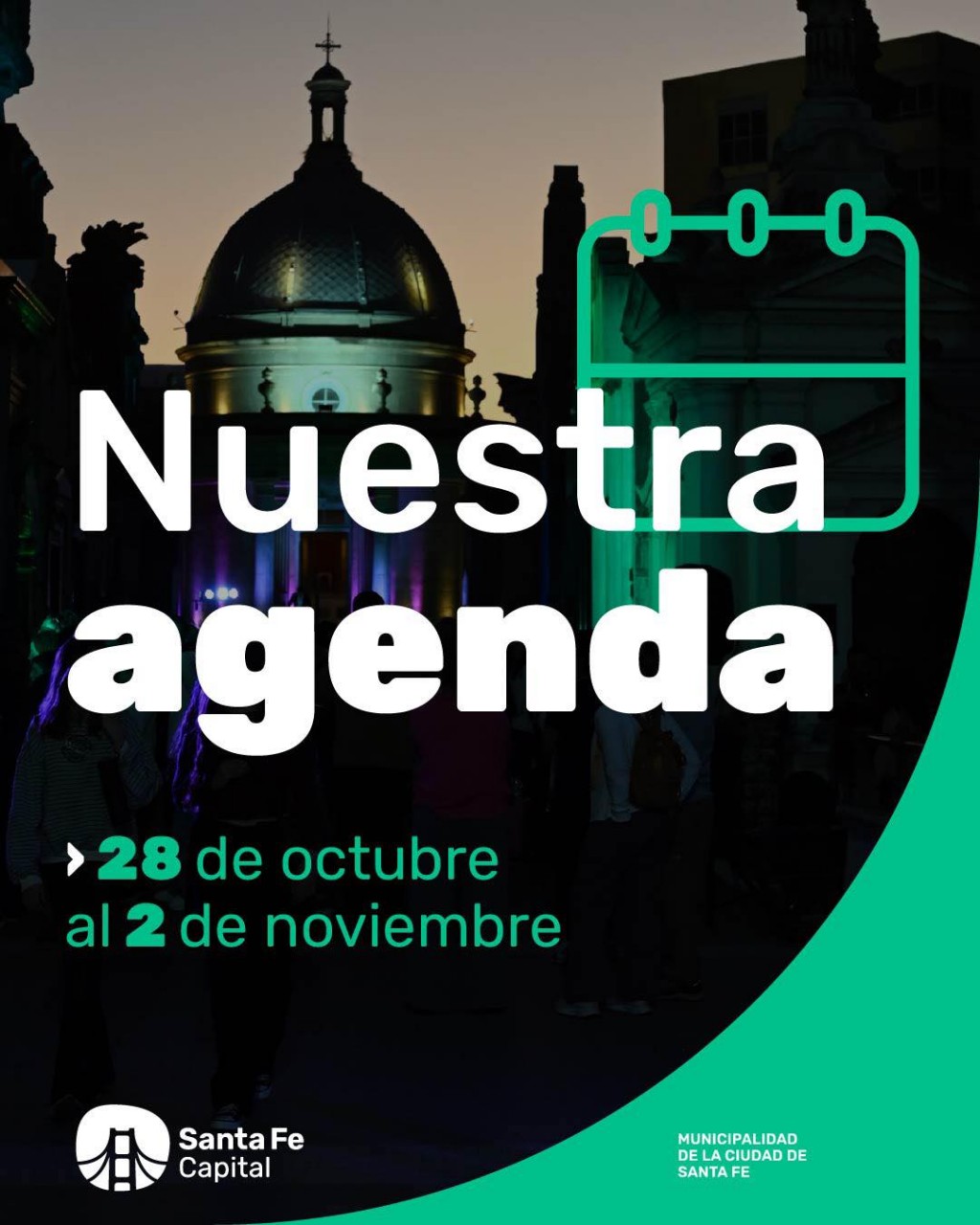 Agenda de la Secr. de Cultura de Santa Fe Ciudad