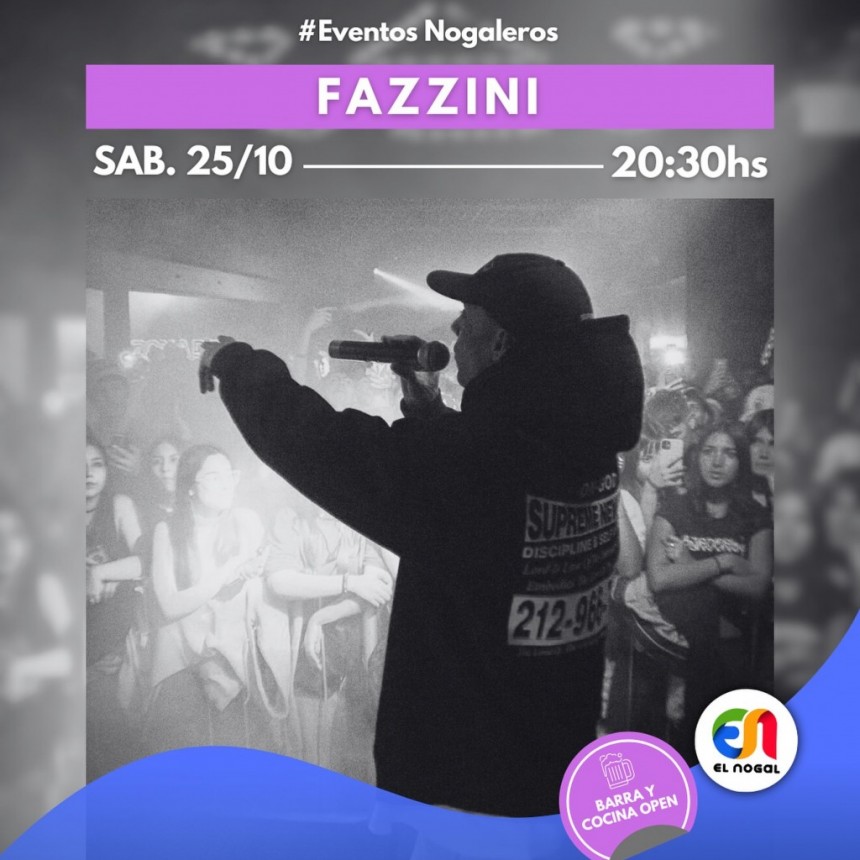 25/10 - FAZZINI en El Nogal