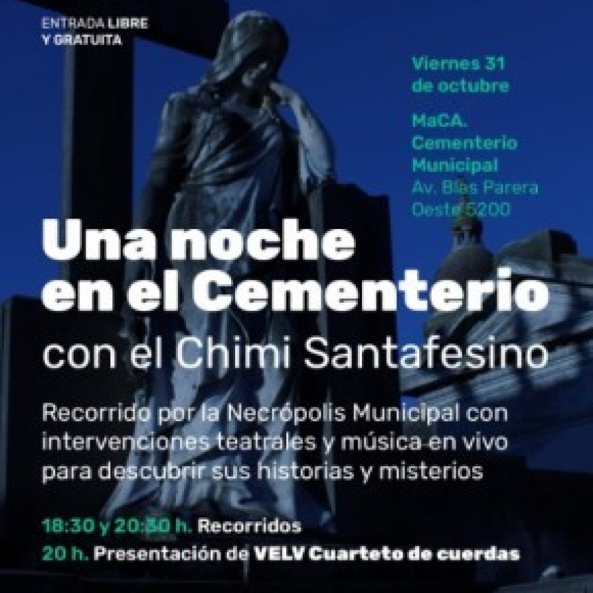 31/10 - Una Noche En El Cementerio