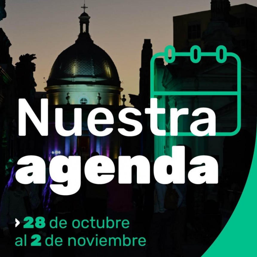 Agenda de la Secr. de Cultura de Santa Fe Ciudad