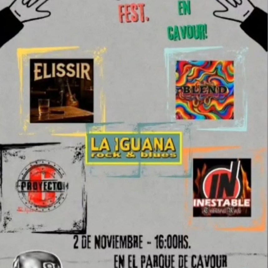 1er Primavera Rock Fest en Cavour