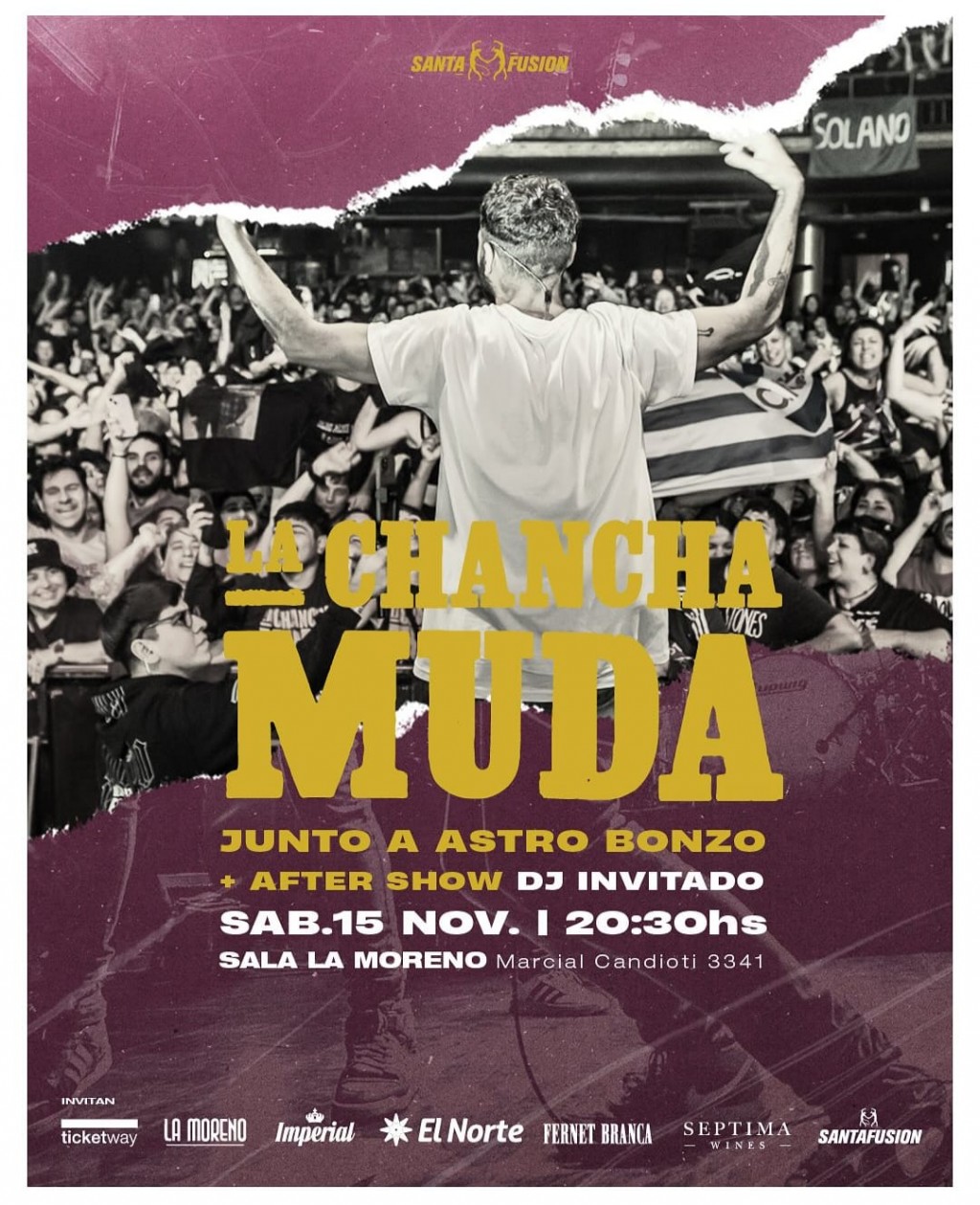 15/11 - La Chancha Muda en Santa Fe