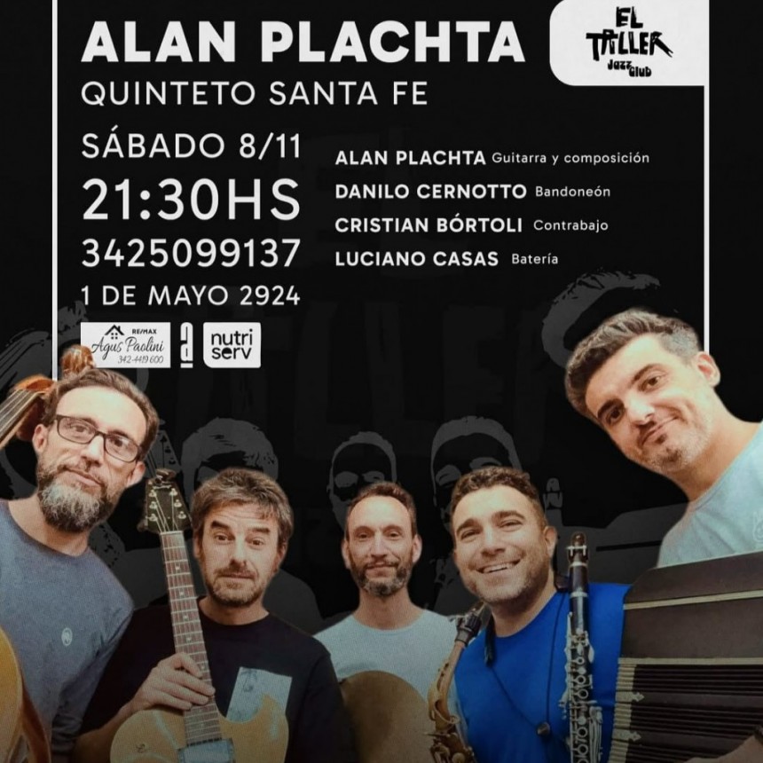 8/11 -    �&rdquo;�M &Uacute; S I C A de J A Z Z�&rdquo;�en EL TALLER CASA DE ARTE