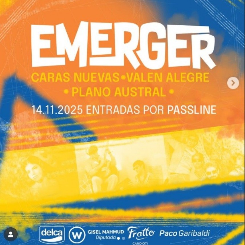 6° Emerger Festival en La Moreno