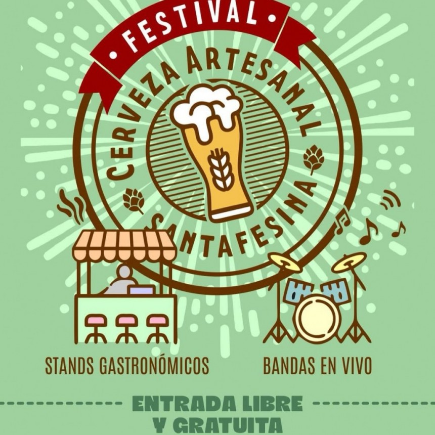 20-21 y 22/11 - Festival Cerveza Artesanal Santafesina